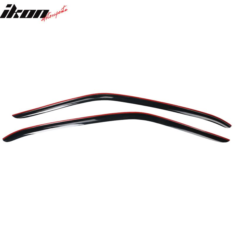 2002-2007 Subaru Impreza Slim Style Smoke Tinted Visor Window Acrylic