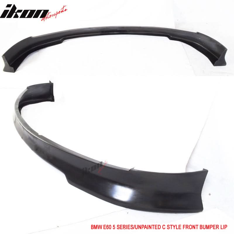 2004-2007 BMW 5 E60 C Style Unpainted Front Bumper Lip Spoiler PU