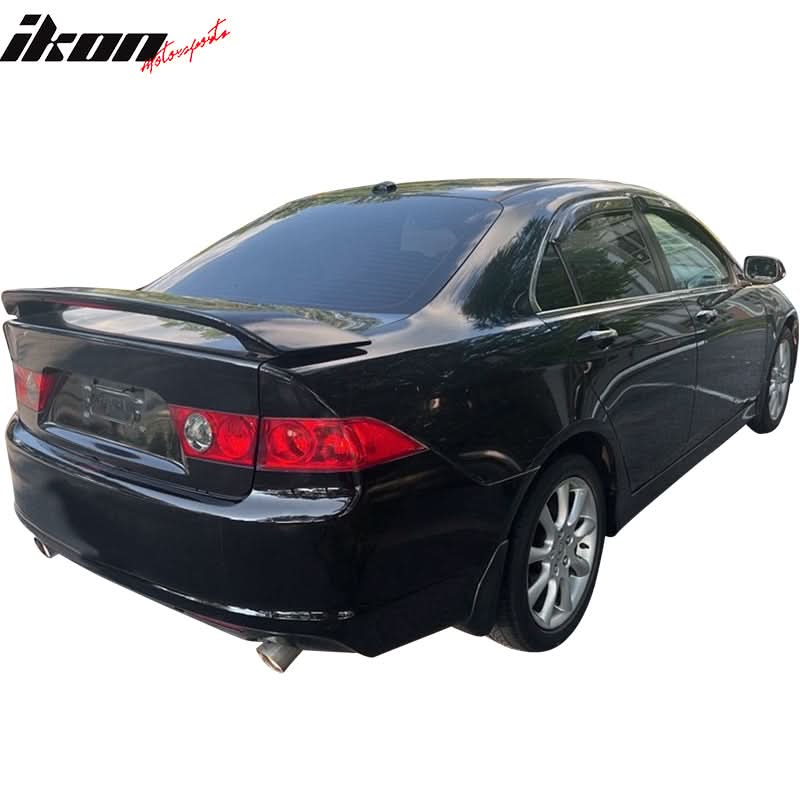 2004-2008 Acura TSX Slim Style Smoke Tinted Visor Windows Acrylic