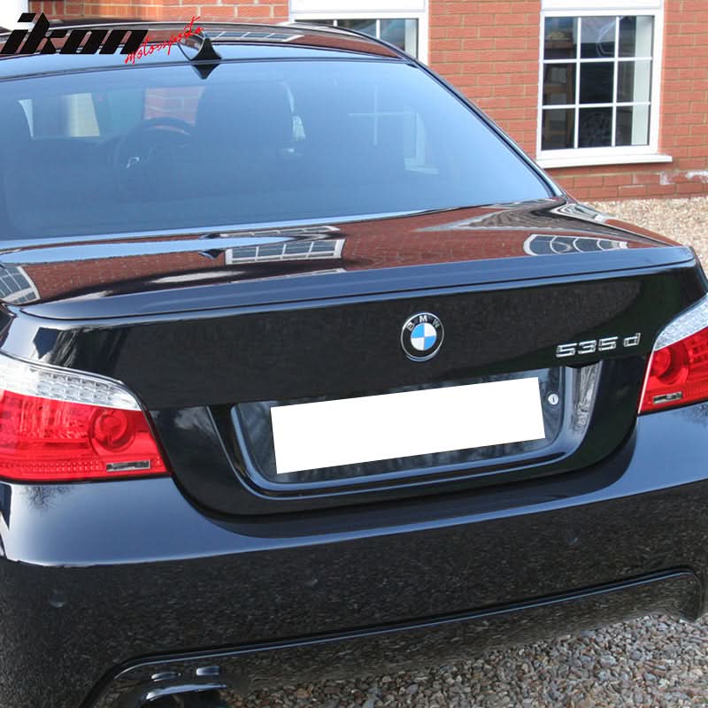 2004-2010 BMW E60 5-Series Unpainted M5 Style Trunk Spoiler Wing ABS