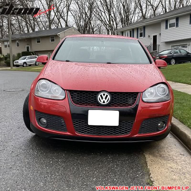 2005-2010 Volkswagen Golf GTI MK5 Euro Style Front Bumper Lip PU