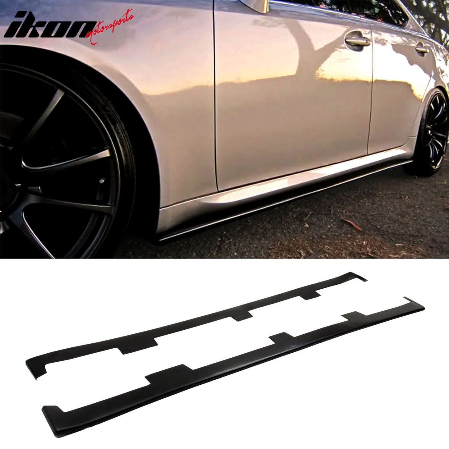Side Skirts & Front Lip ForÂ 2006-2008 Lexus IS250 IS350 JDM PM Style
