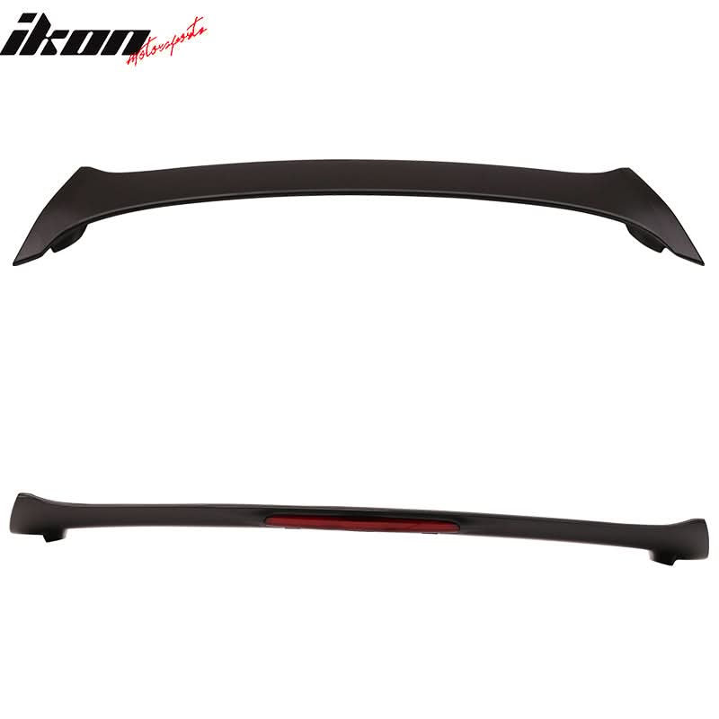 2006-2011 Honda Civic Coupe Trunk Spoiler w/ 3rd Brake LED Light  ABS