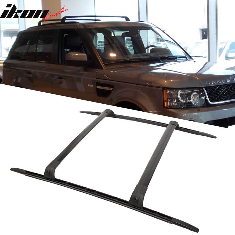2006-2013 Range Rover L320 Sport OE Black Roof Rack Cross Bar Aluminum