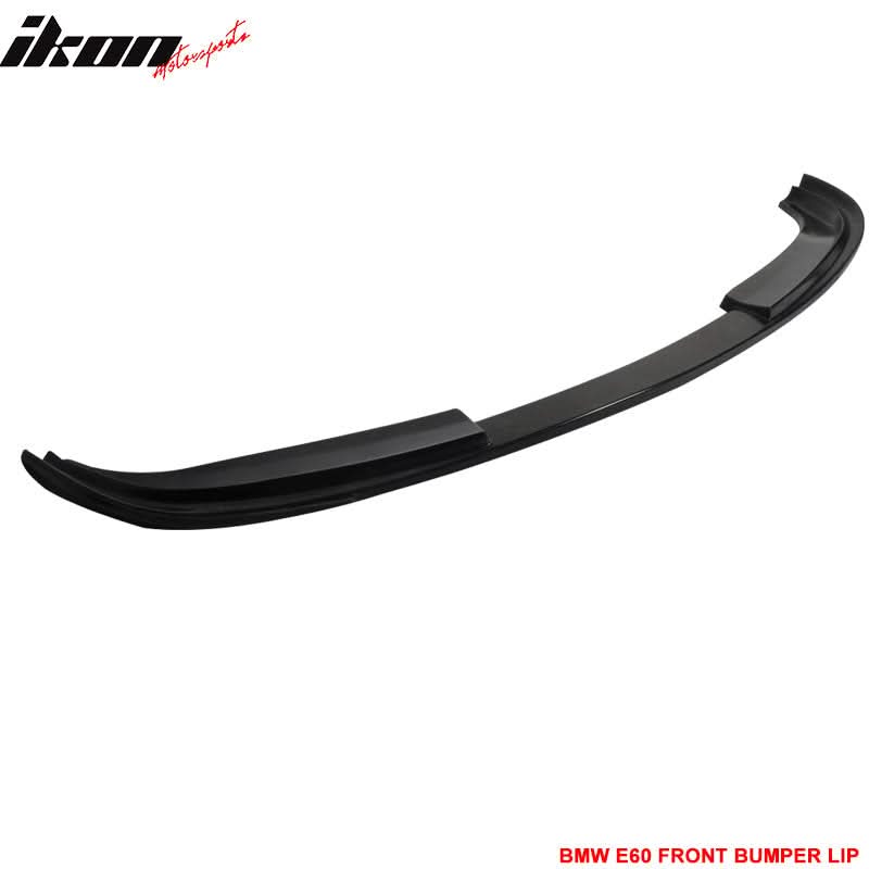 2008-2010 BMW E60 5 Series LCI H Style Unpainted Front Bumper Lip PU