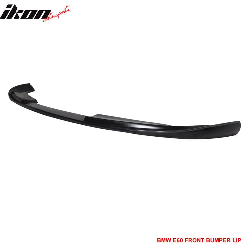 2008-2010 BMW E60 5 Series LCI H Style Unpainted Front Bumper Lip PU