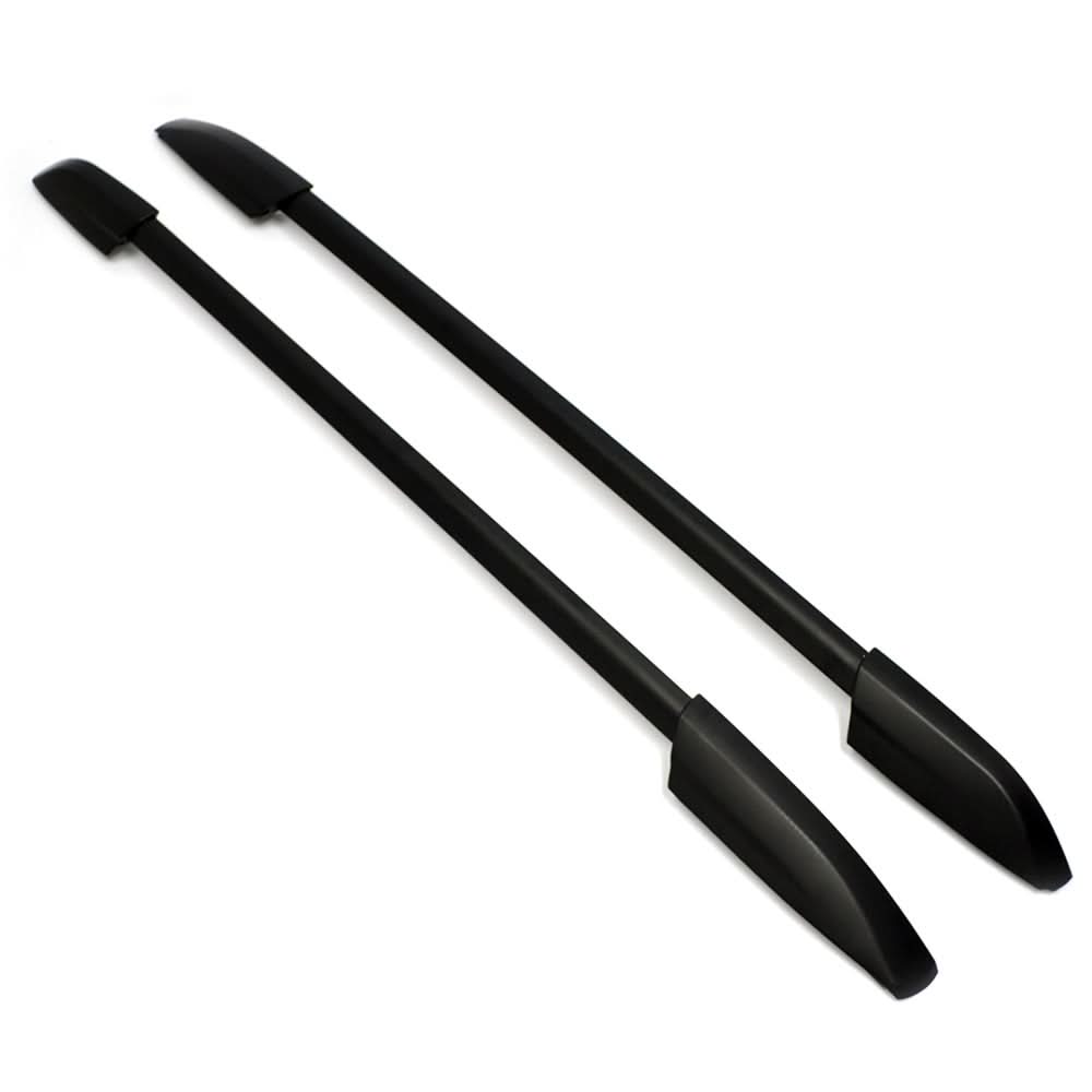 2008-2013 Toyota Highlander  Black Roof Rack Rail Side Top 2PC