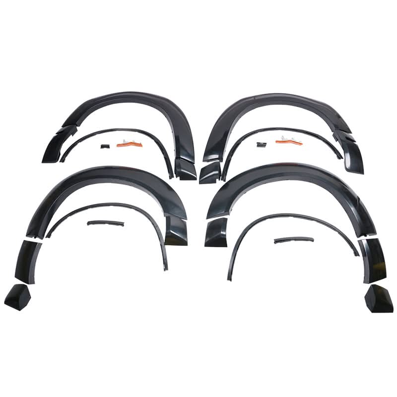 2008-2014 Dodge Challenger Front Bumper + SRT Lip + Fender Flares PP