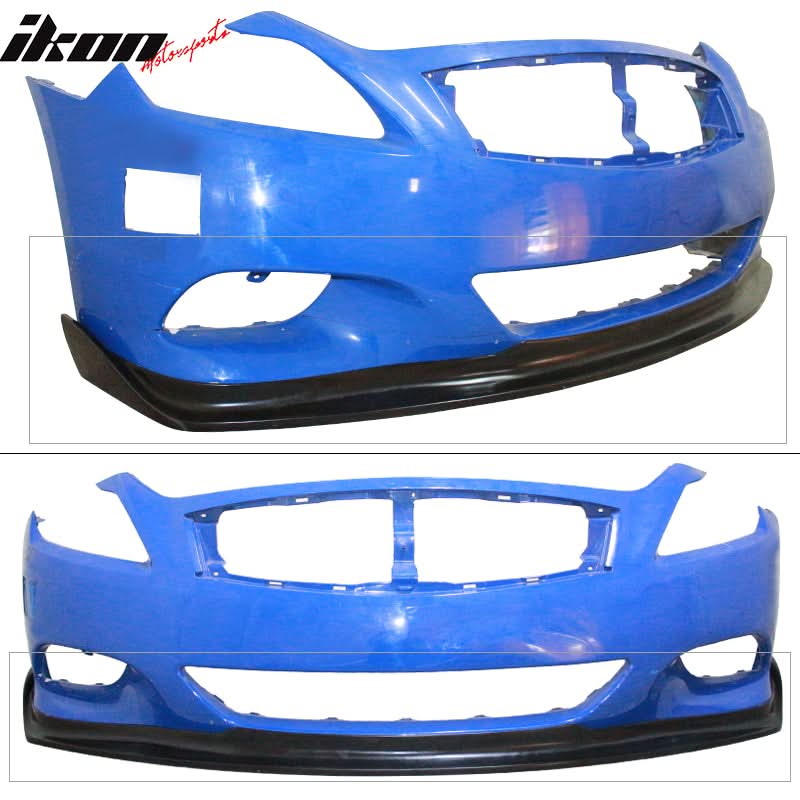 2008-2014 Infiniti G37 Coupe & Q60 EVO Style Front Bumper Lip