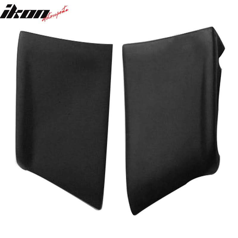 2008-2015 Mitsubishi Lancer EVO Style Unpainted Rear Bumper Aprons PU