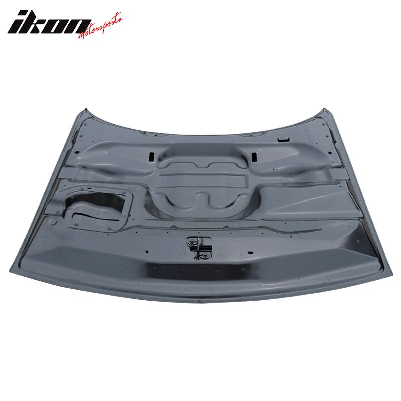 2008-2023 Dodge Challenger Hood Hellcat Style Aluminum Black Car Hood