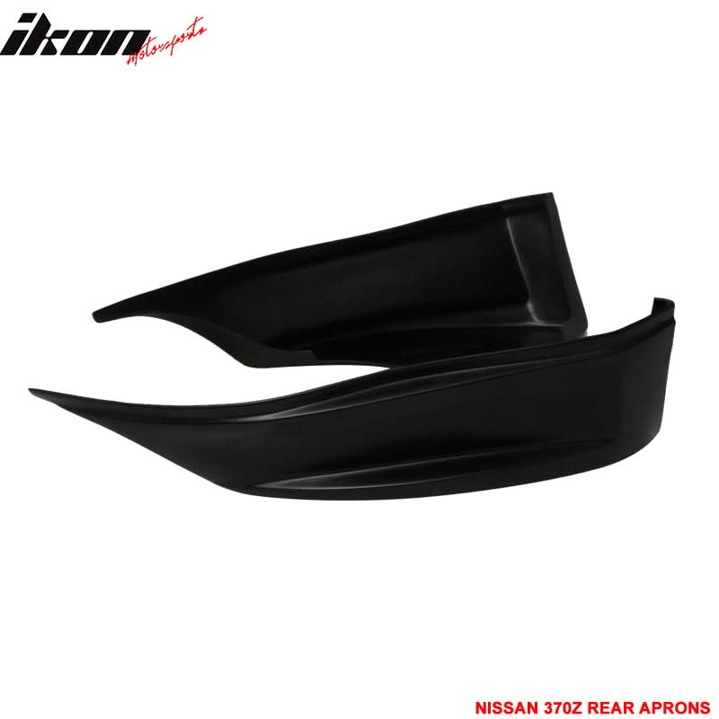 2009-2020 Nissan 370Z SS Style Unpainted Rear Bumper Lip Aprons PU