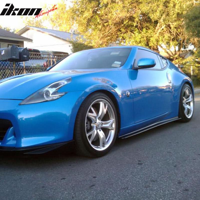 2009-2020 Nissan 370Z Aero Jacket Style Side Skirts Rocker Pannel PU