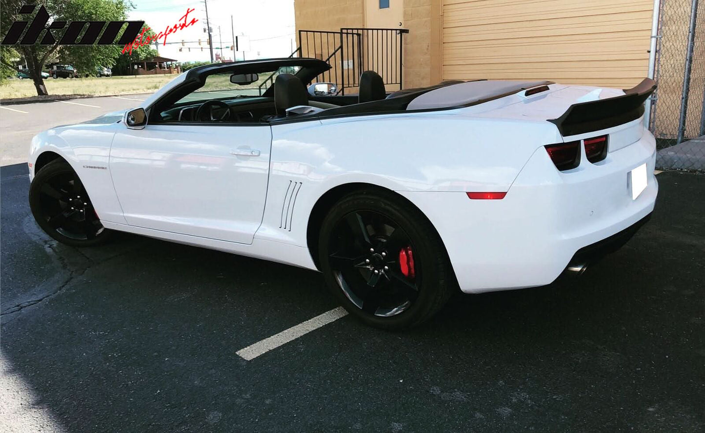 2010-2011 Chevrolet Camaro Duckbill Unpainted Rear Spoiler PP