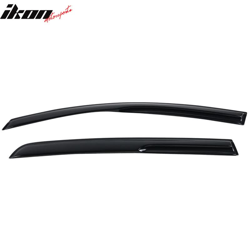 2010-2014 Volkswagen Golf MK6 Mugen Smoke/Tinted Window Visors Acrylic