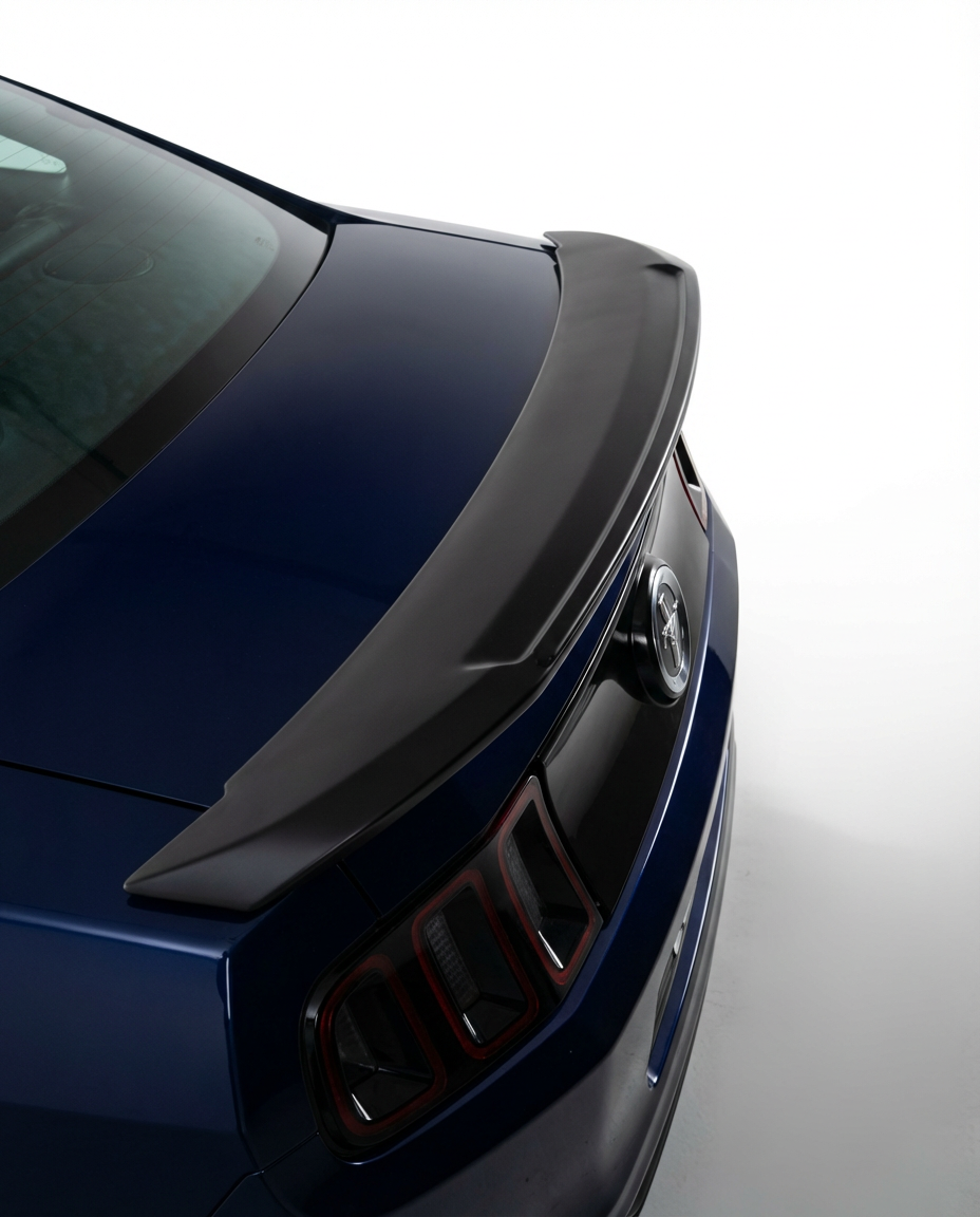 2010-2014 Ford Mustang GT500 Shelby Style Trunk Spoiler Wing ABS