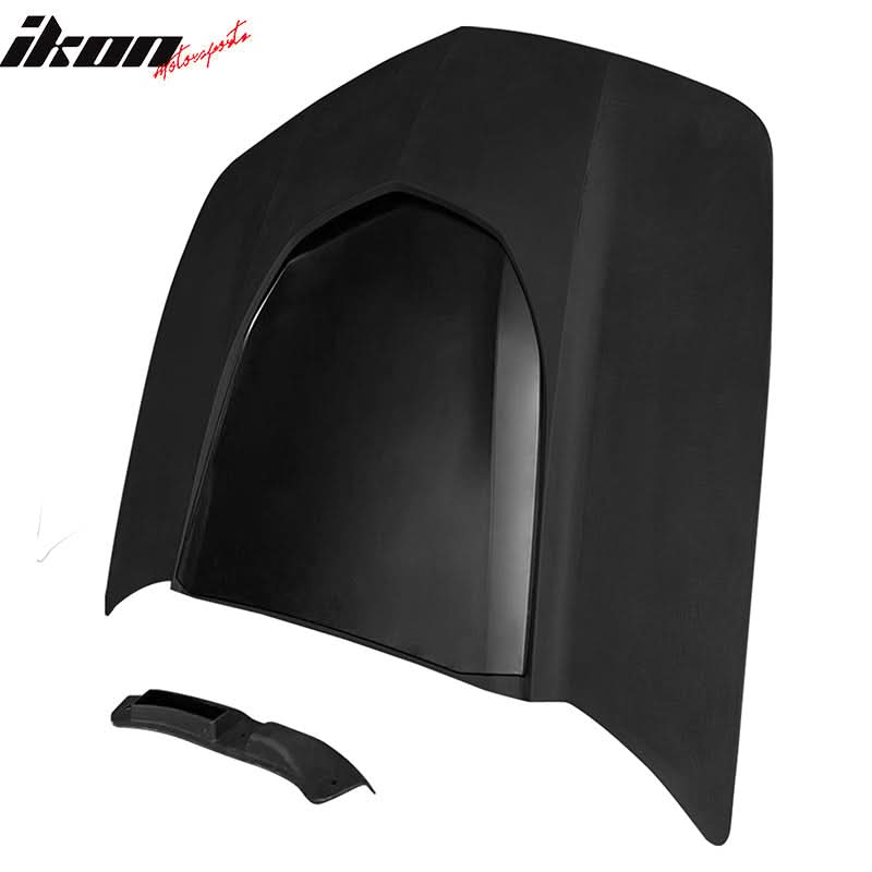 2010-2015 Chevrolet Camaro ZL1 Black Front Bumper Car Hood Aluminum