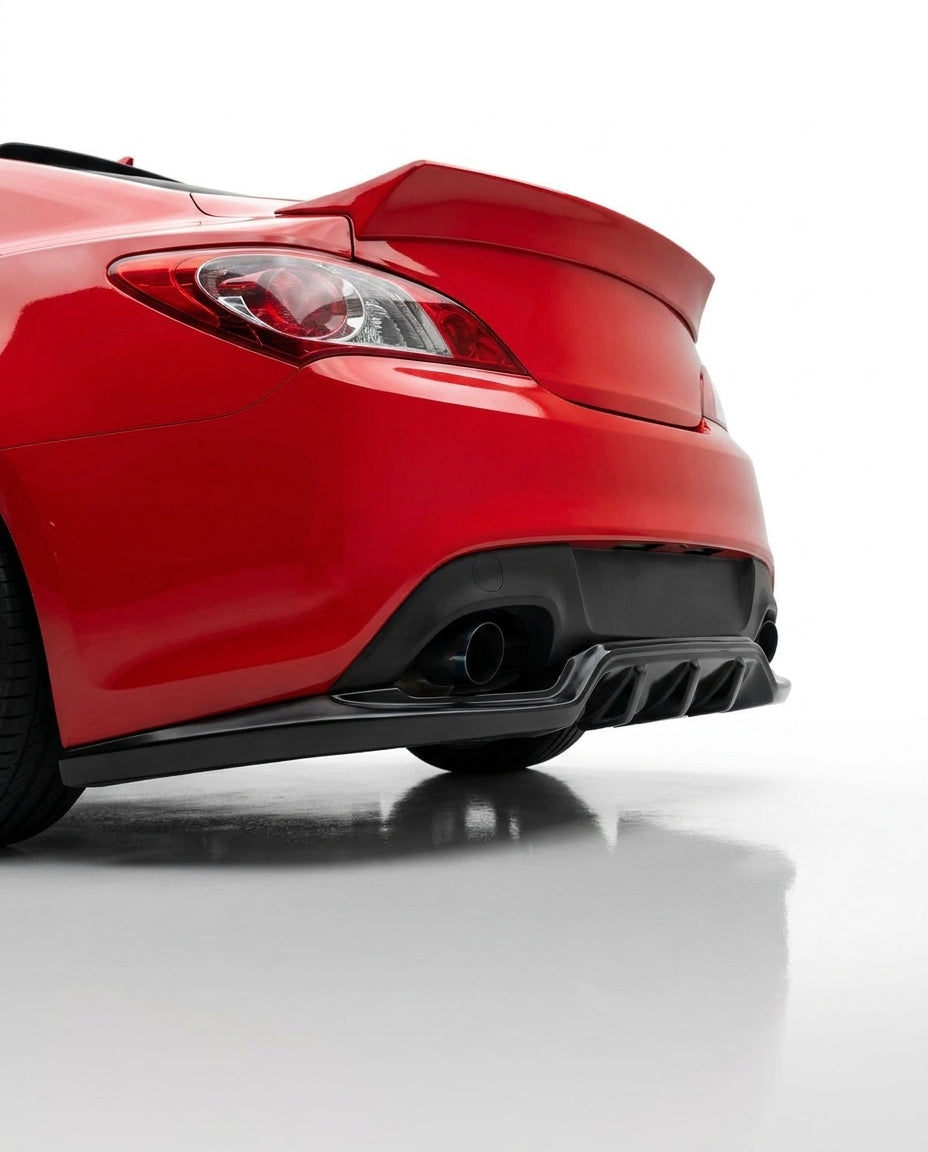 2010-2016 Hyundai Genesis Coupe Sport Rear Bumper Lip PU