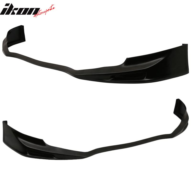 2011-2014 Acura TSX Unpainted Black Front Bumper Lip PU