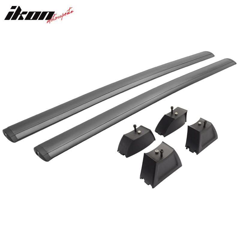 2011-2022 Jeep Grand Cherokee OE Black Roof Rack Cross Bar Aluminum