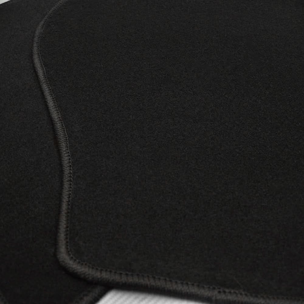 Car Floor Mat for 2011-2025 Dodge Durango Black Carpets Nylon 2PC