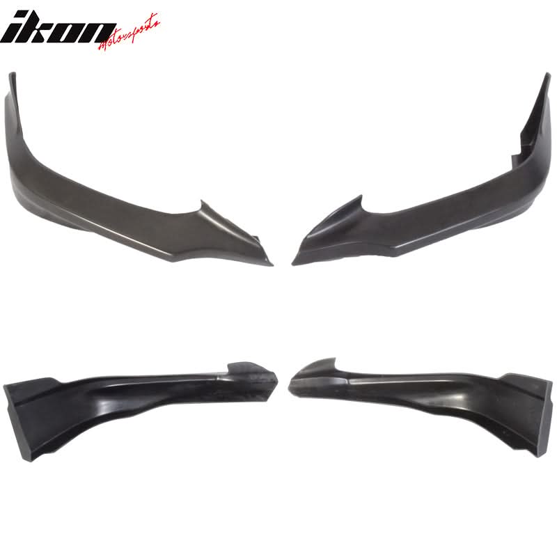 2012-2013 Honda Civic Coupe HF-P Style Unpainted Front Bumper Lip PU