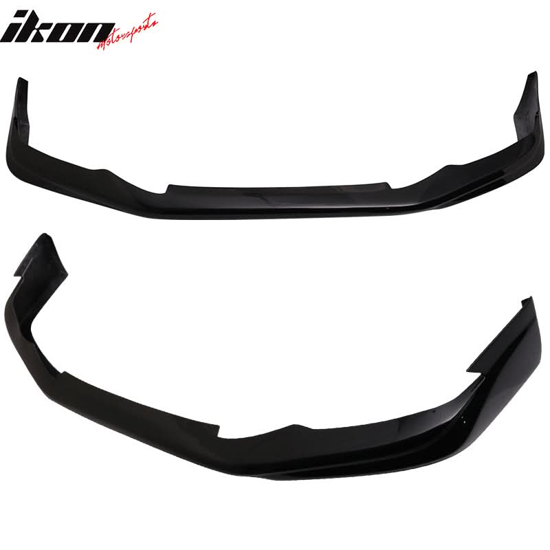 2012-2013 Honda Civic Coupe MD #NH731P Crystal Black Pearl Front Lip
