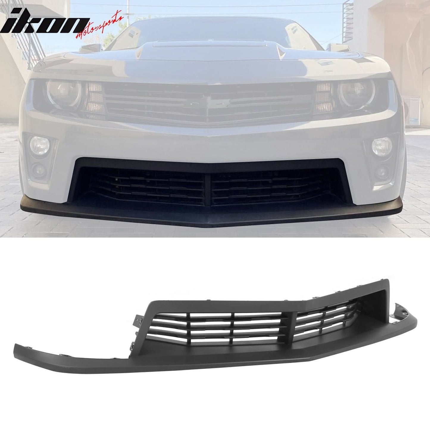 2012-2015 Chevy Camaro ZL1 OE Style Unpainted Front Lower Grille PP