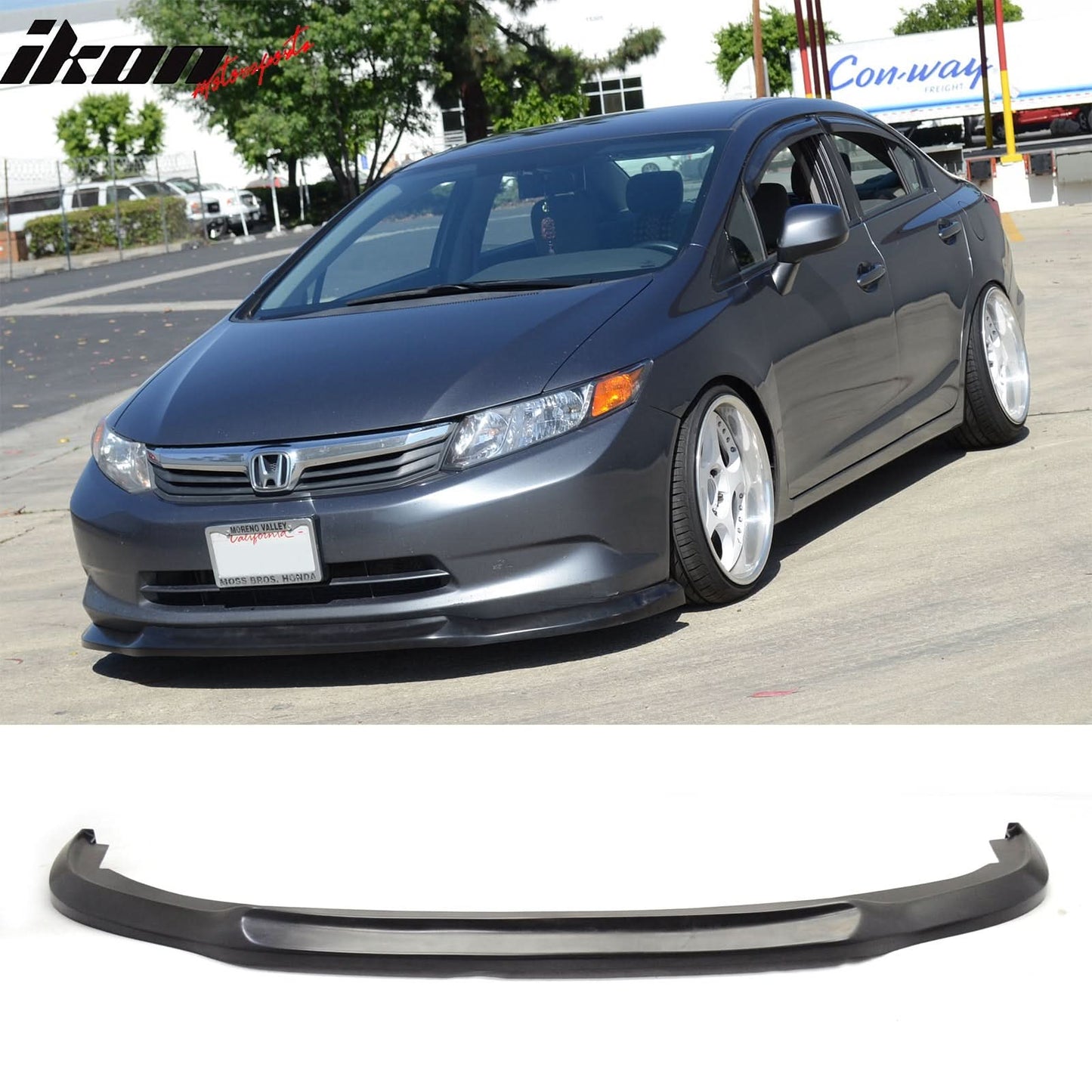 2012 Honda Civic 4 Door Sedan Ikon  (Usdm Model) Front Bumper Lip