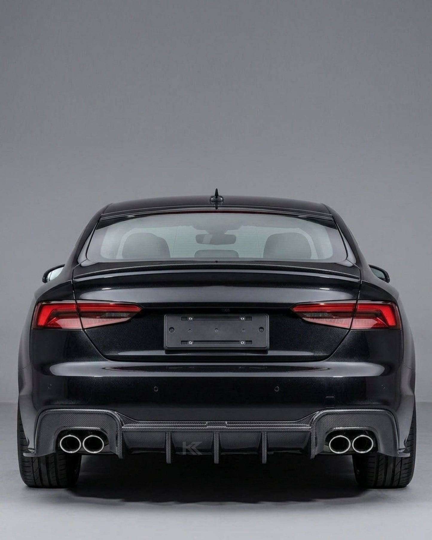 2020–2021 Audi A5 S-Line / S5 B9 Sportback Rear Bumper Diffuser Lip – Carbon Fiber