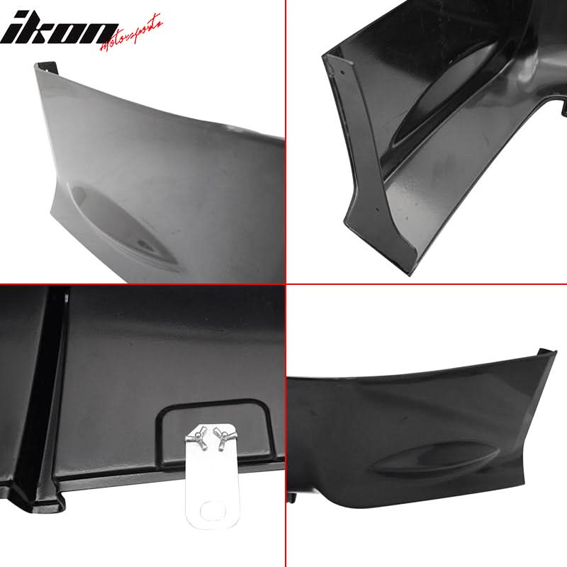 2013-2015 Honda Civic Sedan Mugen Rear Diffuser with Brake Light