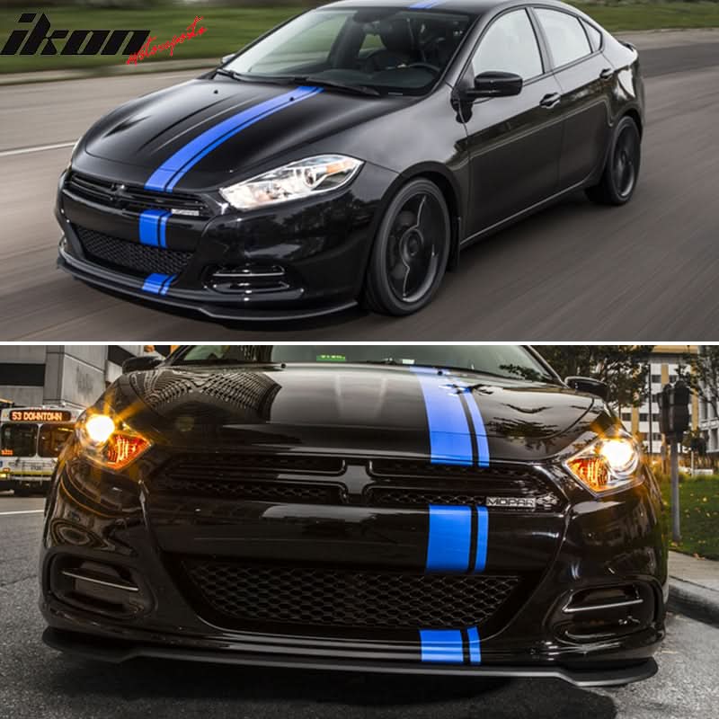 2013-2016 Dodge Dart OEM Style Unpainted Front Bumper Lip Spoiler PU