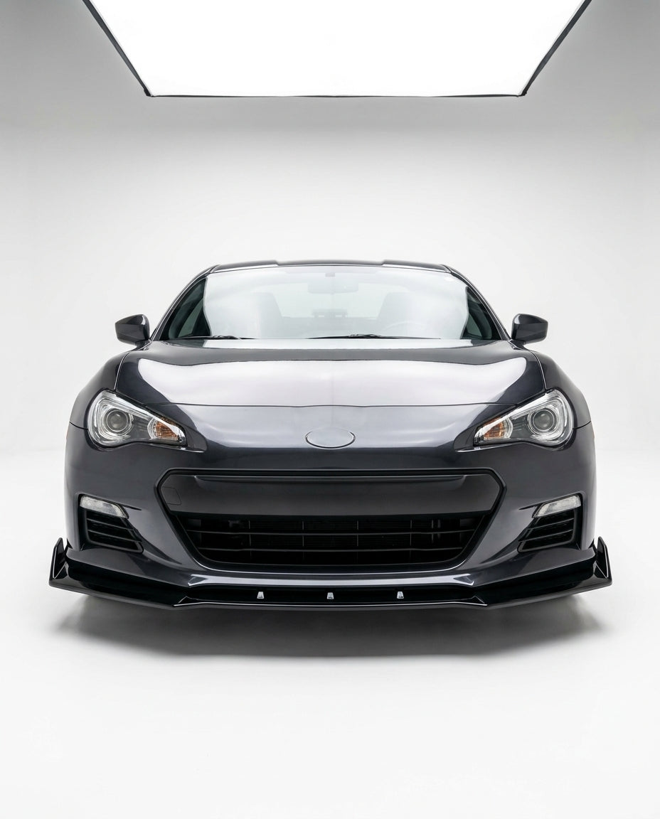 2013-2016 Subaru BRZ IKON Style Front Bumper Lip Under Chin Spoiler PU