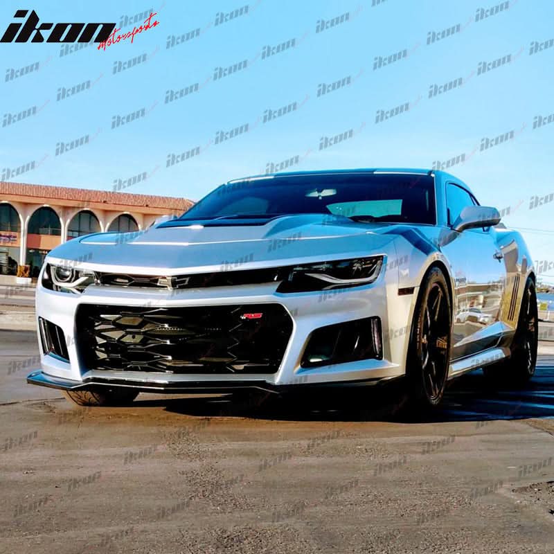2014-2015 Chevy Camaro ZL1 Style Front Bumper w/ Signal Fog Lights
