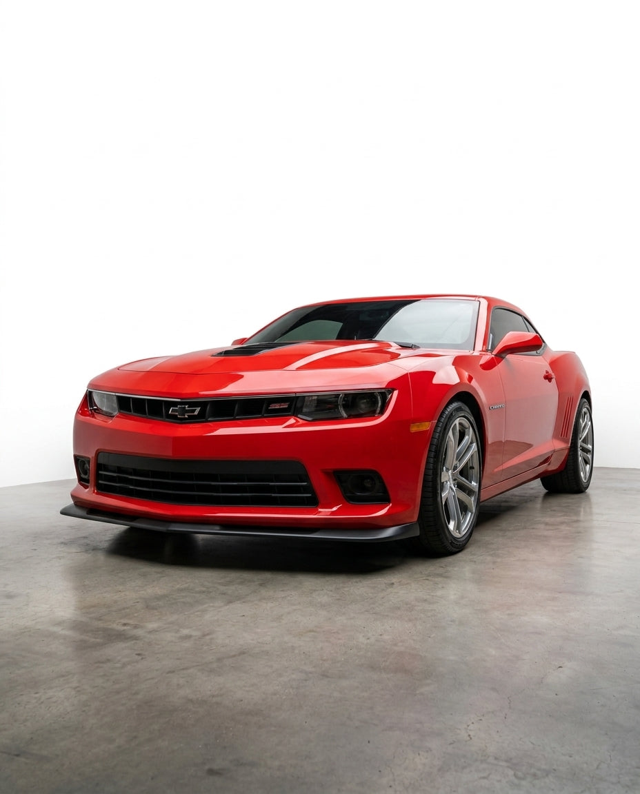 2014-2015 Chevrolet Camaro SS Front Lip 1LE Style Unpainted Lip Spoile