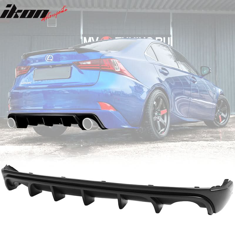2014-2016 Lexus IS250 IS350 IS200T PP Rear Bumper Lip Diffuser