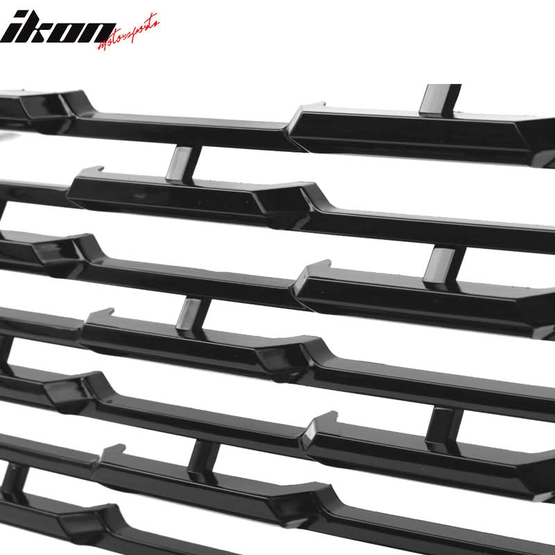 2015-2020 GMC Yukon XL Denali Style Black Front Bumper Grille ABS
