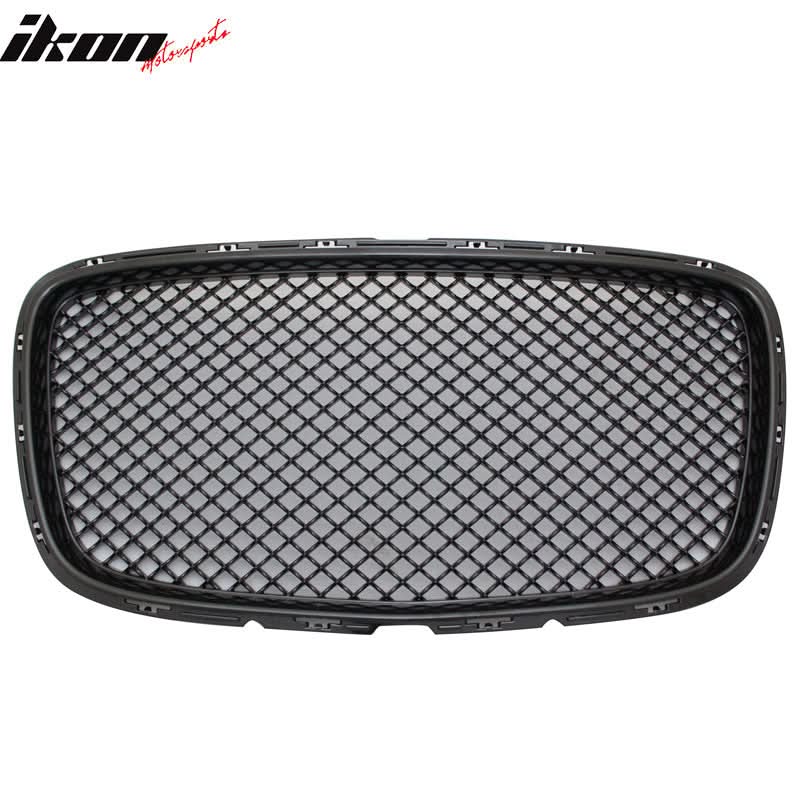 2015-2023 Chrysler 300 300C B Style Black Front Upper Grille