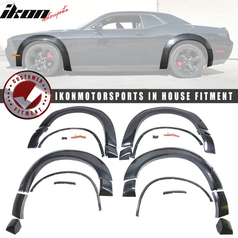 2015-2023 Dodge Challenger Front Bumper & Lip Demon Style Fender Flare