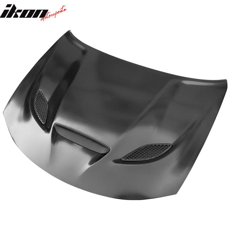 2015-2023 Dodge Charger SRT Style Car Hood Scoop Vent Black Aluminum