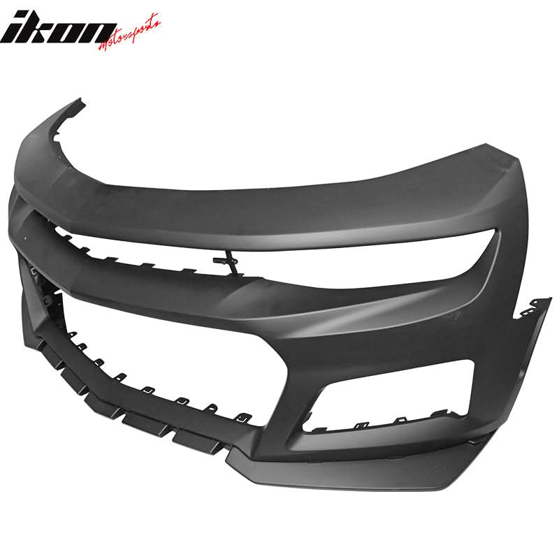 2016-2018 Chevy Camaro ZL1 Style Front Bumper + DRL Fog Lights Pair