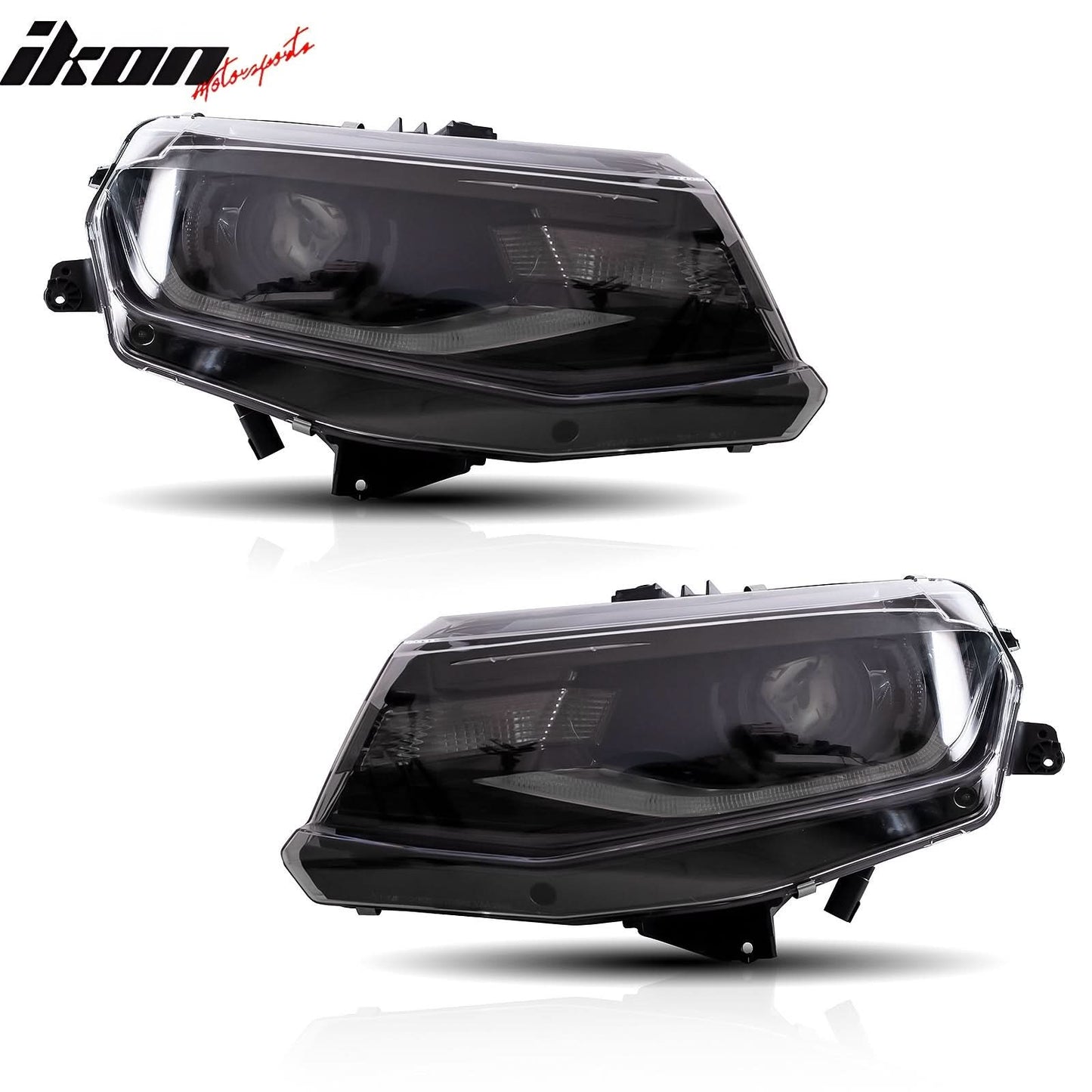 2016-2018 Chevrolet Camaro Projector DRL LED Headlights Lamps