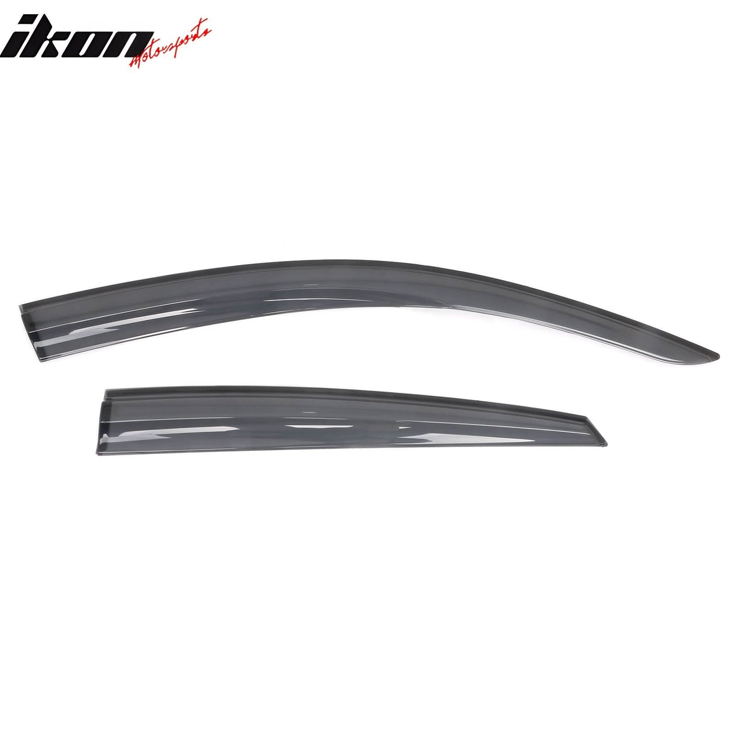 2016-2021 Honda Civic Sedan Transparent Smoke Window Visors Acrylic