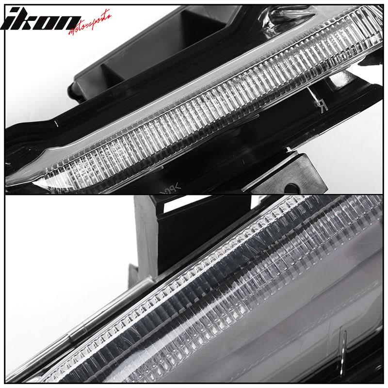 2016-2024 Chevy Camaro ZL1 Clear Fog Light No Turn Signal Function ABS