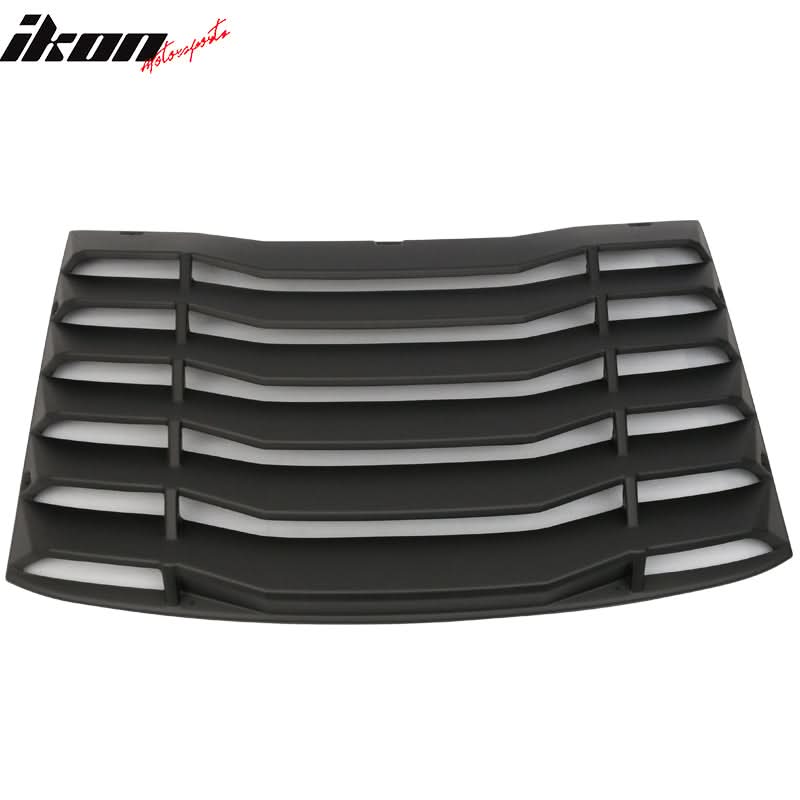2016-2024 Chevy Camaro Unpainted Rear Side Window Louver Air Vent ABS