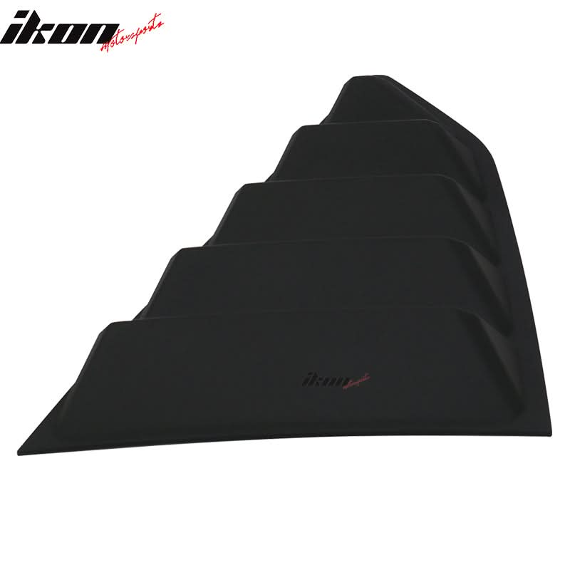 2016-2024 Chevy Camaro Unpainted Rear Side Window Louver Air Vent ABS