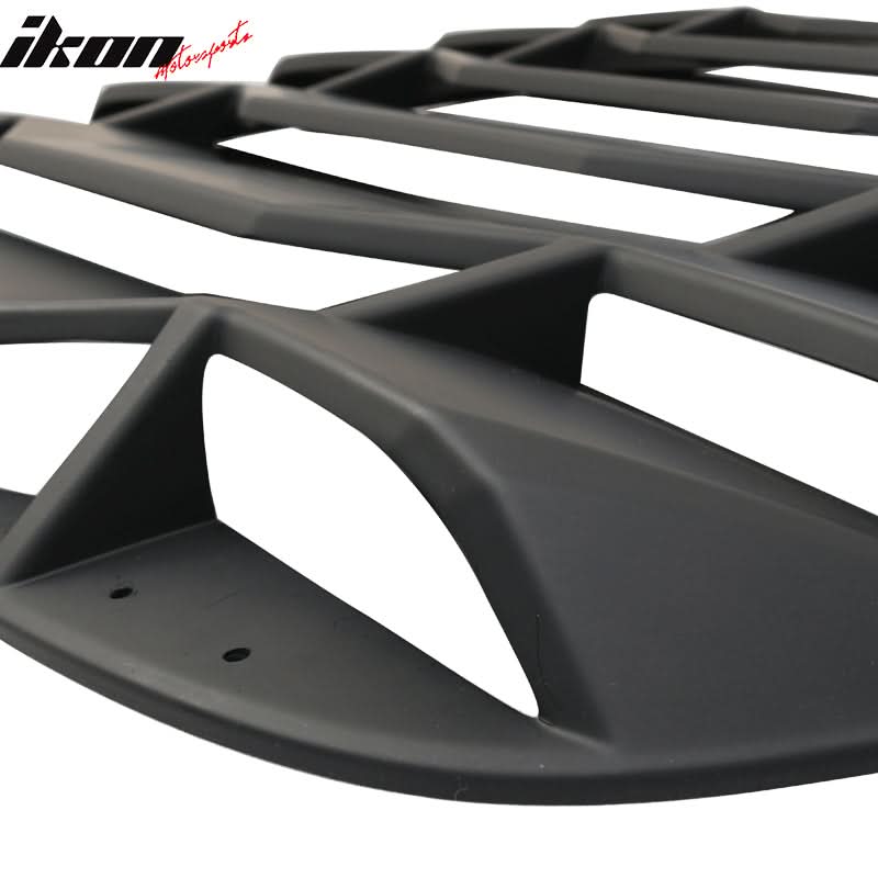 2016-2024 Chevy Camaro Unpainted Rear Side Window Louver Air Vent ABS