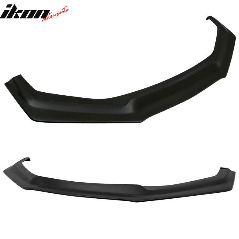 2017-2020 Subaru BRZ IKON Style Unpainted Black Front Bumper Lip PU