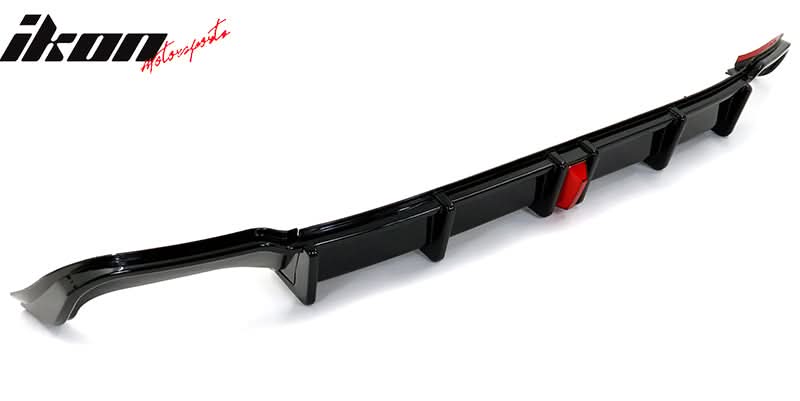 2018-2022 Honda Accord Sport LED Rear Lip Diffuser Gloss Black