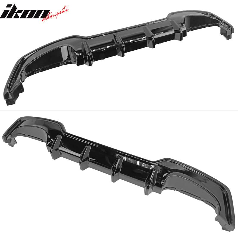 2019-2022 Toyota Corolla 5DR TS Style Rear Lip Diffuser Aprons ABS